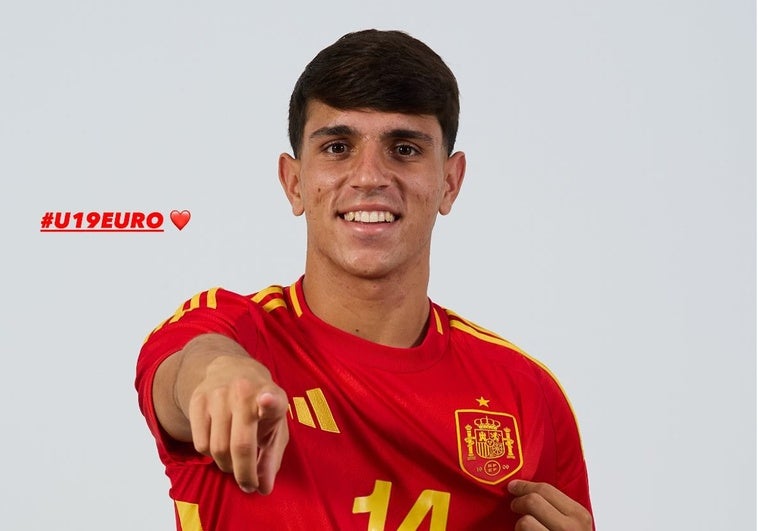 Izan Merino, convocado con la selección para el Mundial sub-20